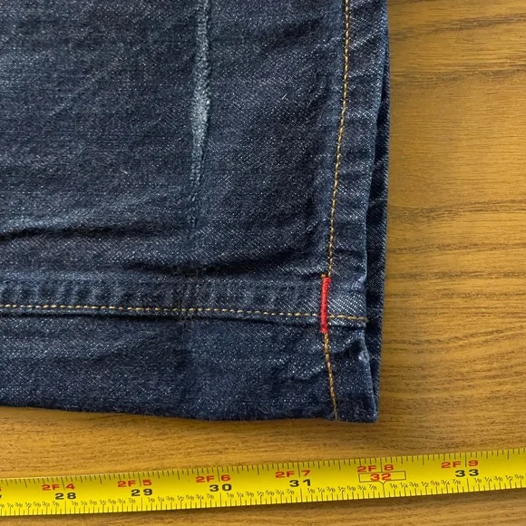 Gustin raw selvedge slim fit men’s size 32x32 USA made - Picture 8 of 12